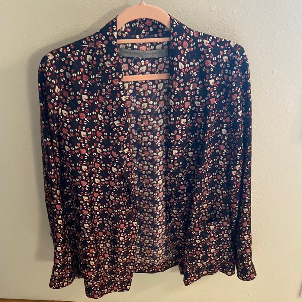 NWOT Raquel Allegra silk blazer